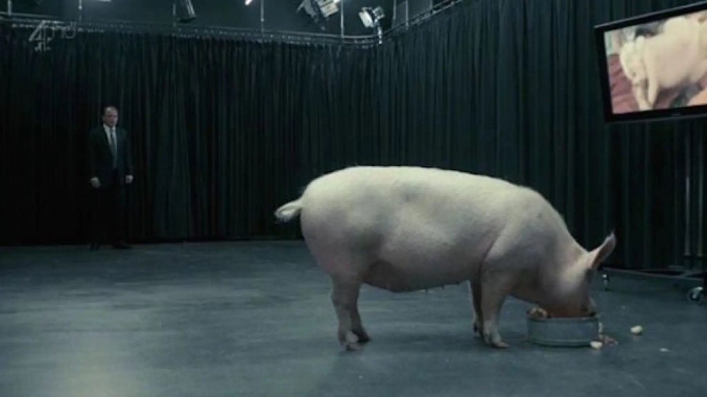 Pig from Black Mirror