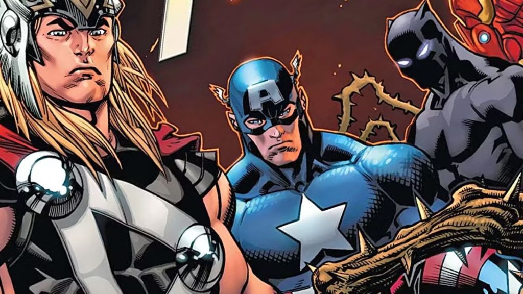Black Panther with The Avengers