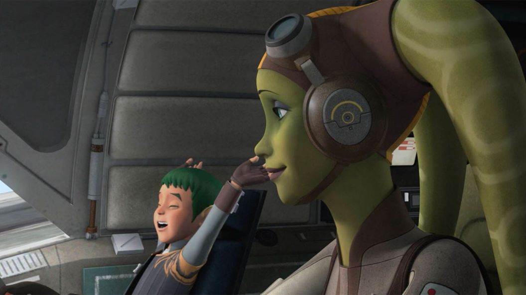 Star Wars Rebels - Hera Syndulla and Jacen Syndulla