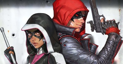 DC's Red Hood and Huntress