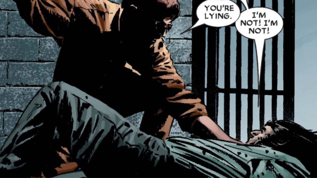 Daredevil beats up The Owl