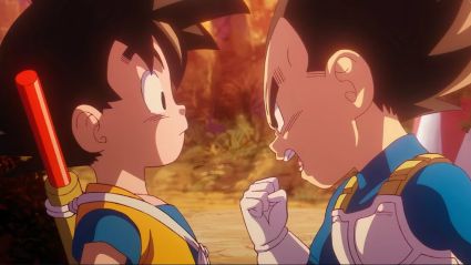 Vegeta getting angry at Goku in Daima