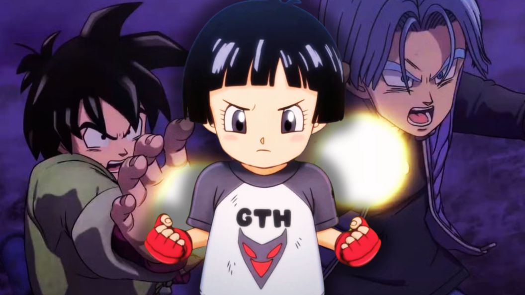 Pan, Trunks and Goten from DBS