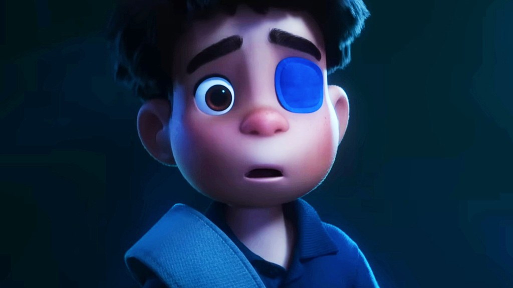 Pixar's Elio looks sad