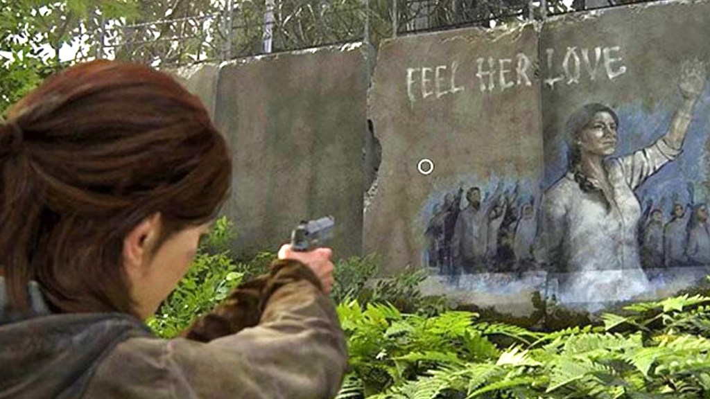 The Feel Her Love Mural on Seraphim Island in The Last of Us
