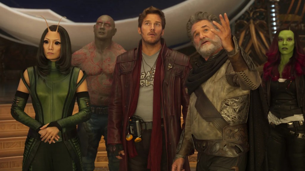 Guardians of the Galaxy Vol.2 group photo