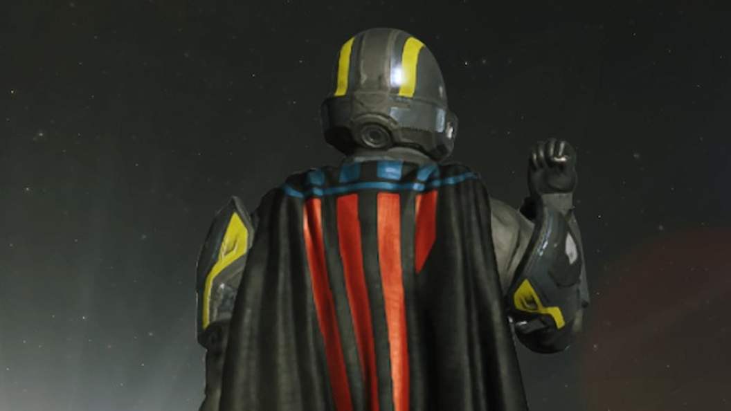Helldivers 2 Pillars of Freedom Cape