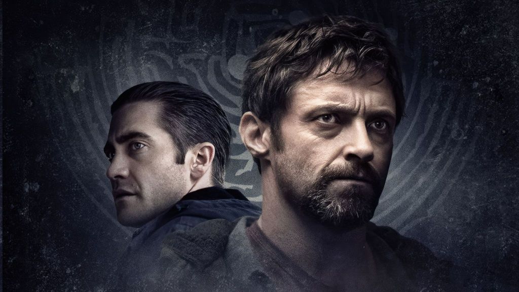 Jake Gyllenhaal and Hugh Jackman in Prisoners