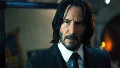 Keanu Reeves as John Wick in John Wick Chapter 4
