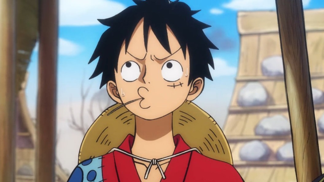 Luffy Lying Face
