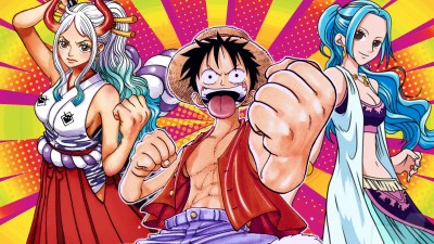 Luffy Yamato and Vivi from One Piece