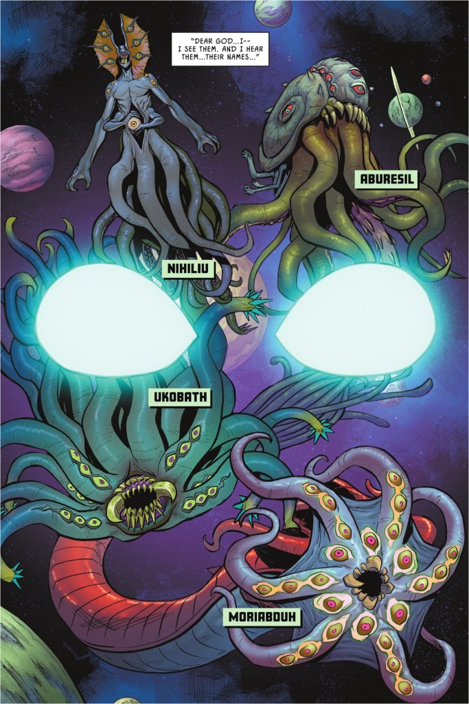 A group of dark gods from beyond