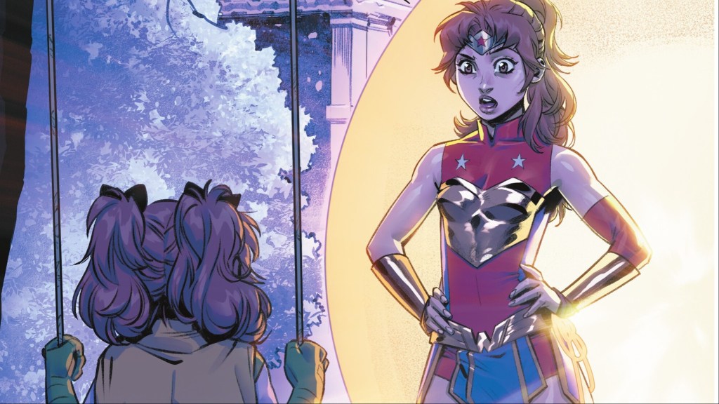 Lizzie Marston meets Wonder Girl