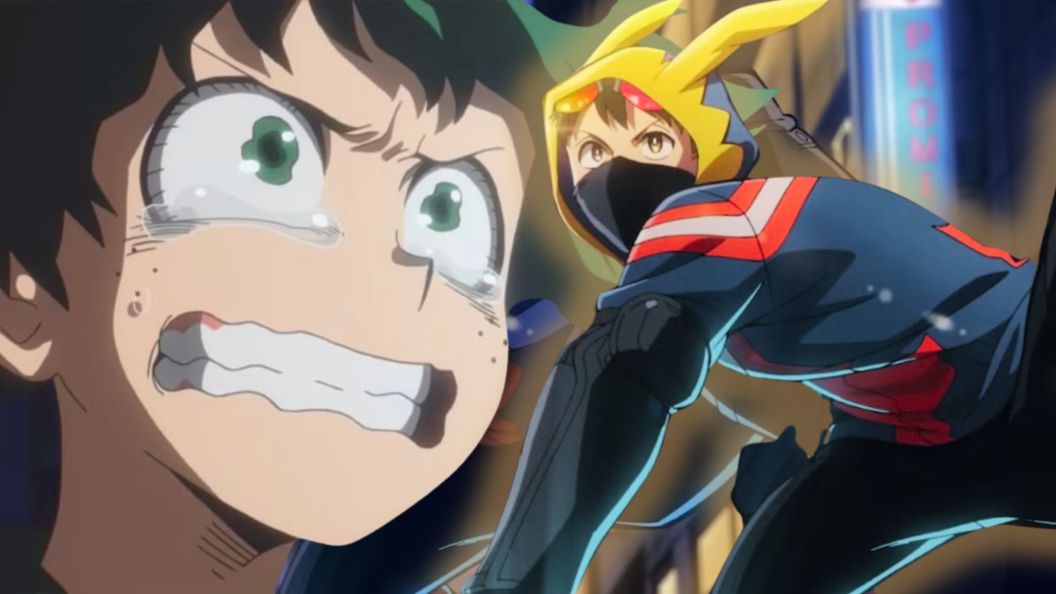 Deku and Koichi in a custom image