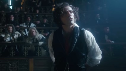Oscar Isaac as Victor Frankenstein in Guillermo del Toro's Frankenstein