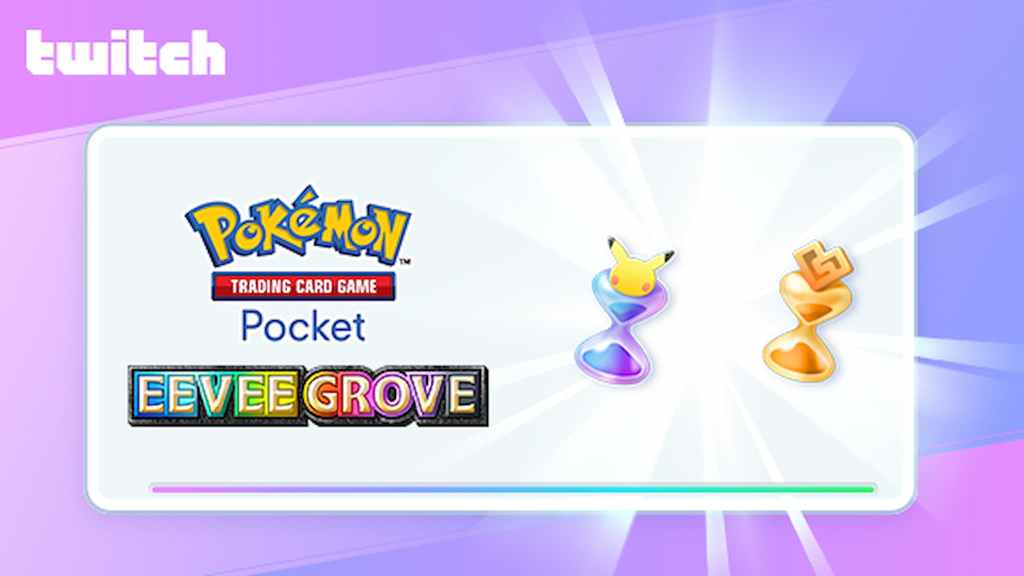 Pokemon TCG Pocket Eevee Grove Twitch Drops