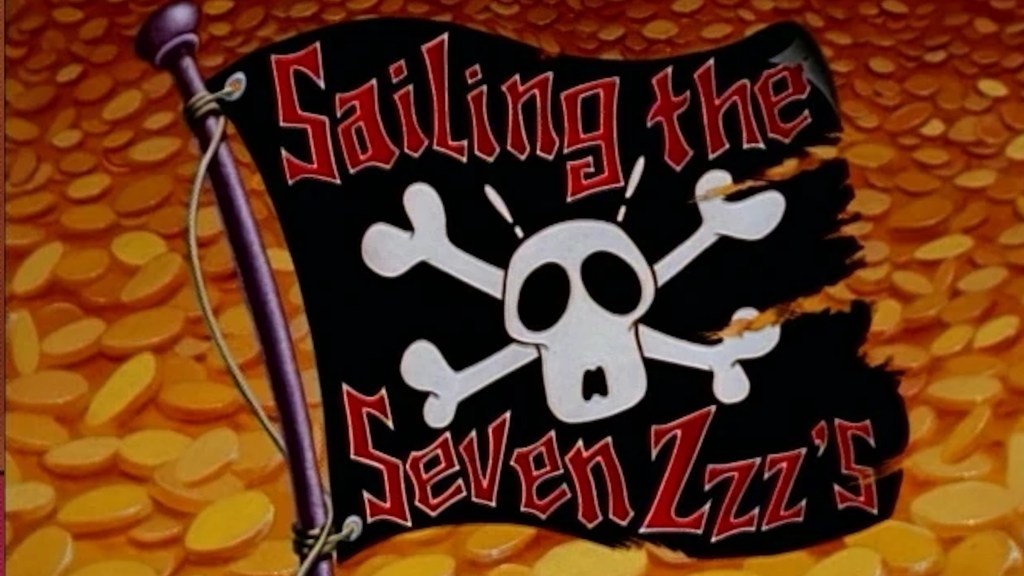 Title card for Rocko's Modern Life "Sailing the Seven Zzz's"