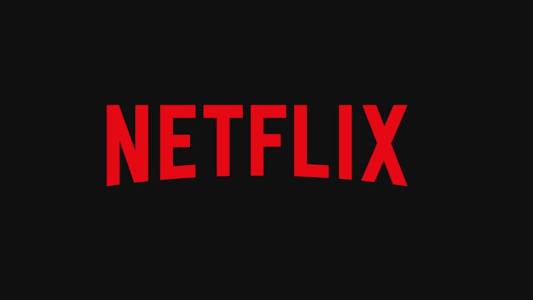 Simple black Netflix Logo