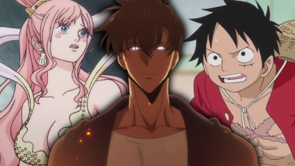 Solo Leveling Sung Jinwoo One Piece Luffy (1)