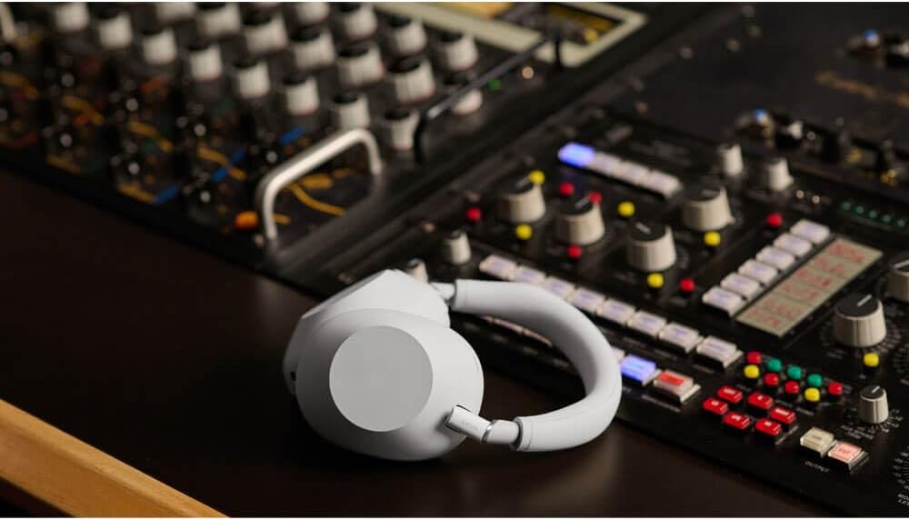 Sony WH-1000XM6 on audio workstation