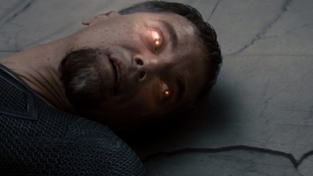 General Zod moments before death