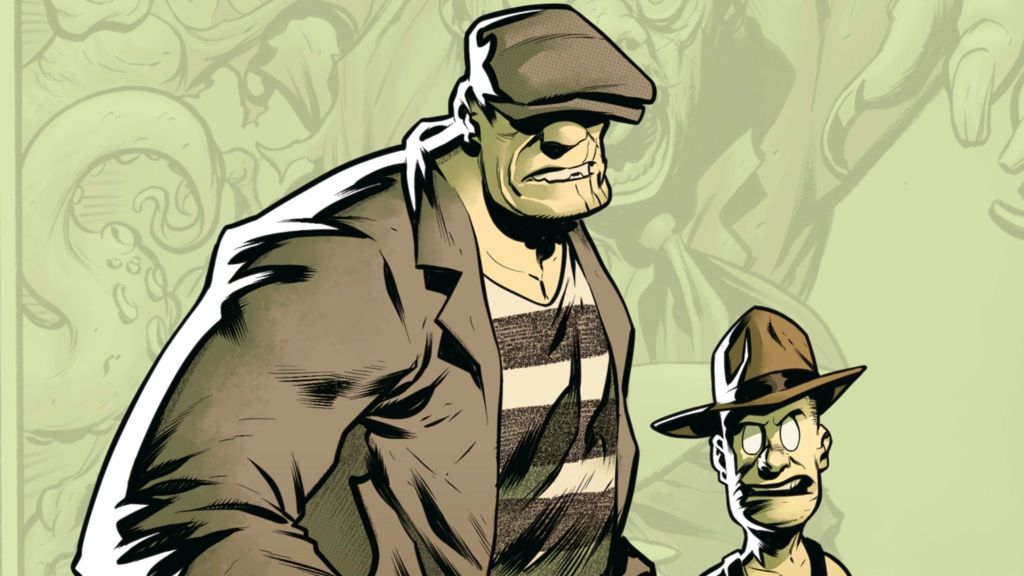 The Goon and Frankie in The Goon comic books