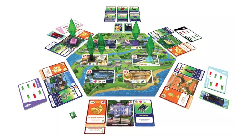 The Sims Board Game Game Board