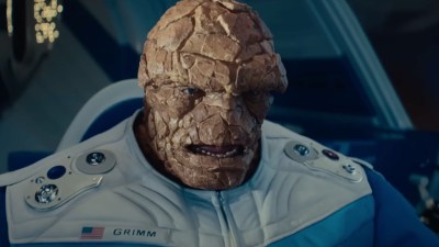 The Thing piloting spaceship in Fantastic Four First Steps