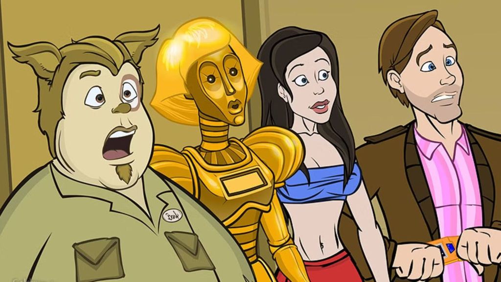 The characters of Spaceballs The Animated Series