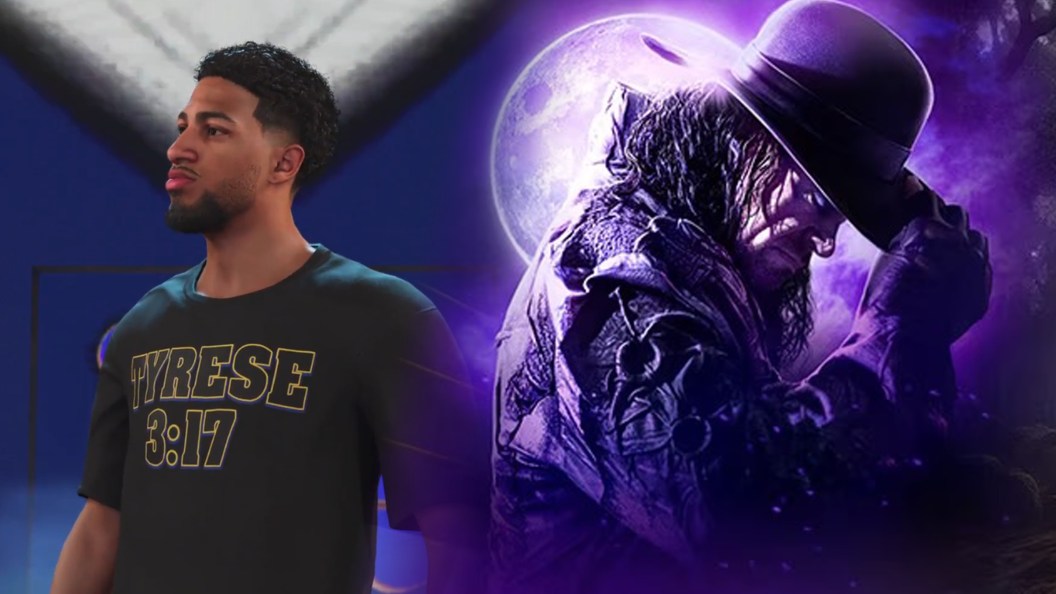 WWE 2K25's Tyrese Haliburton and Undertaker
