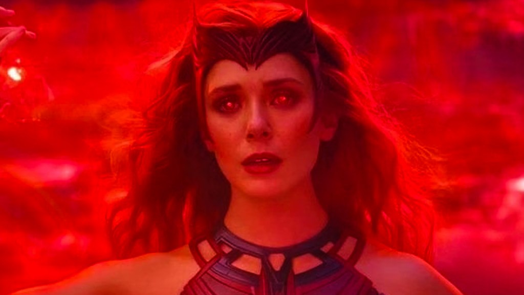 Wanda Maximoff becoming the Scarlet Witch in WandaVision