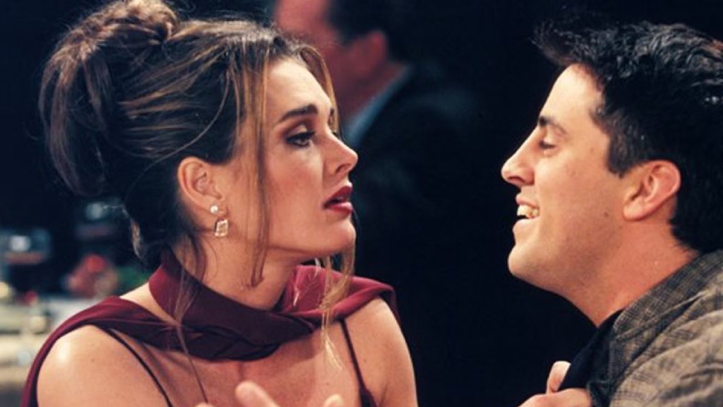 Brooke Shield and Joey in Friends