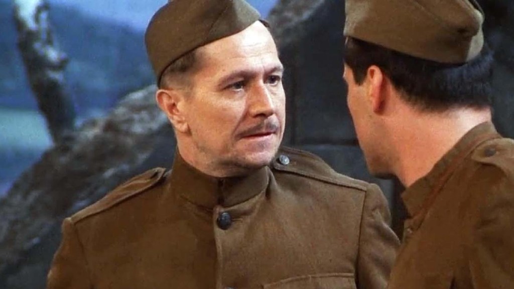 Gary Oldman and Joey in Friends