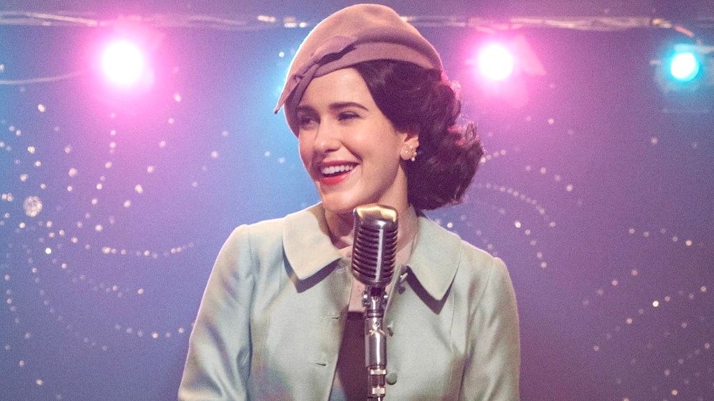 Rachel Brosnahan in The Marvelous Mrs. Maisel