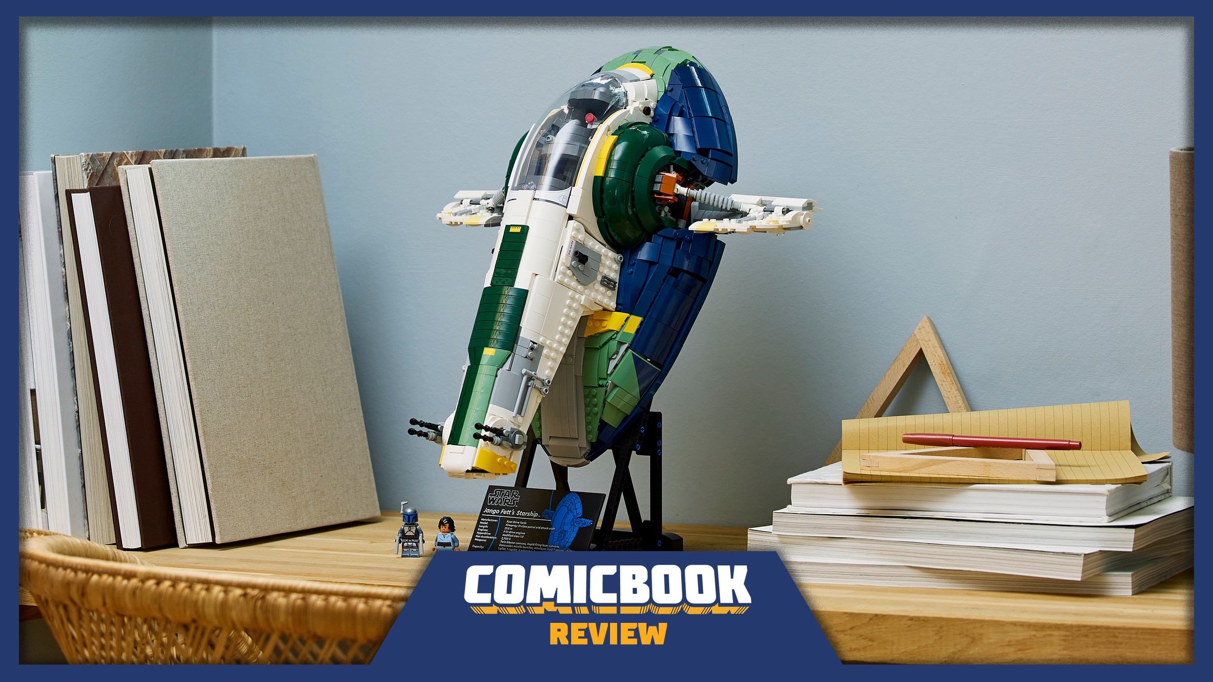 LEGO Star Wars Jango Fett's Firespray-Class Starship Review: A Build ...
