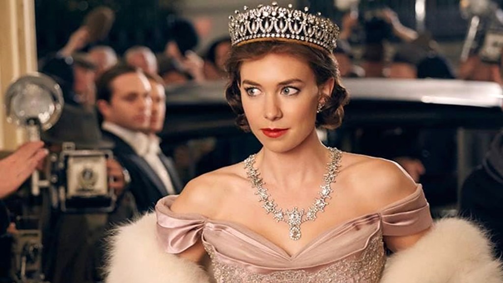 Vanessa Kirby in The Crown