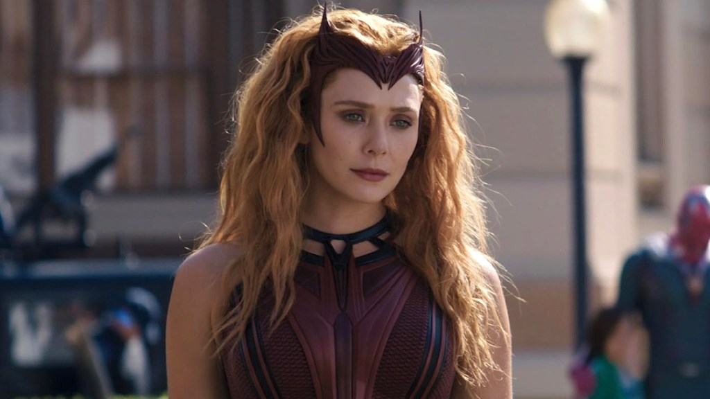 Elizabeth Olsen in WandaVision