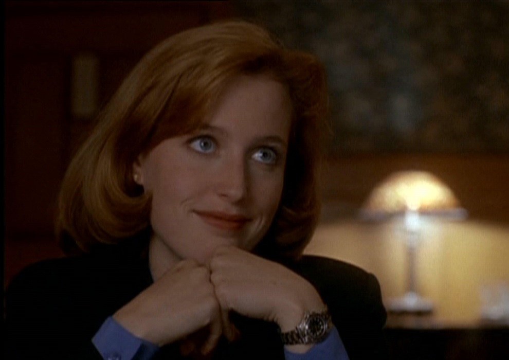 Gillian Anderson as Scully in The X-Files
