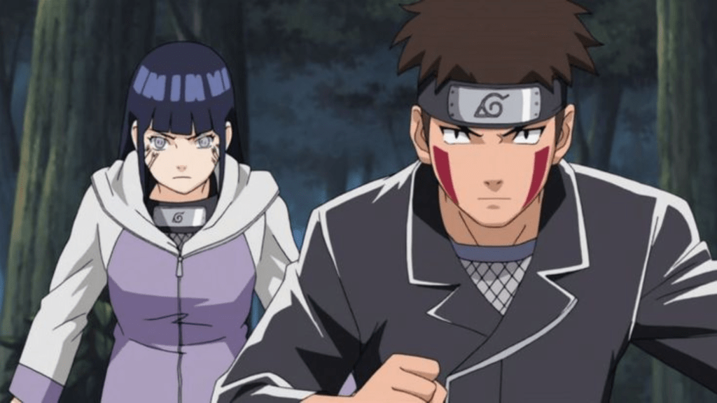 Hinata and Kiba friendship in Naruto Shippuden