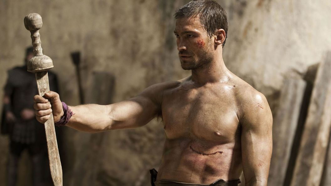 Andy Whitfield in Spartacus Season 1