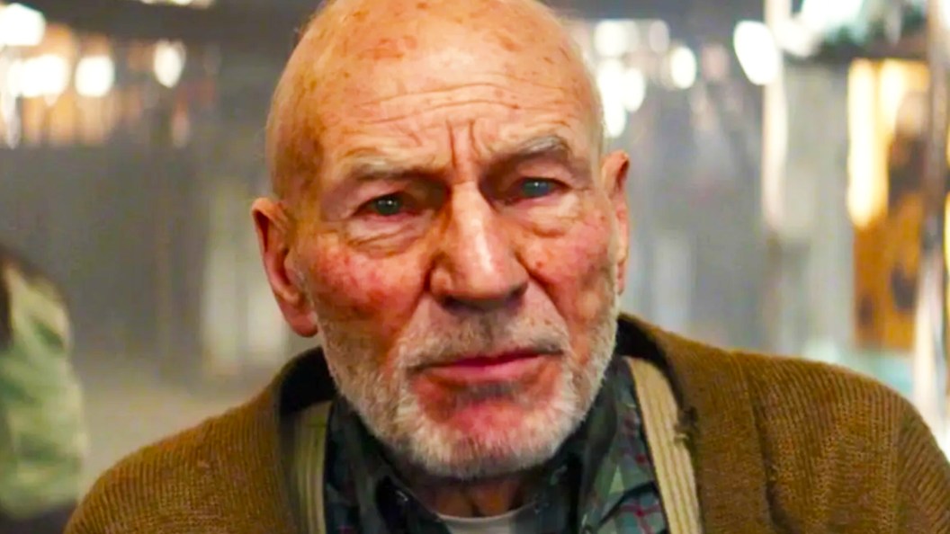 Charles Xavier's Professor X crying in Logan