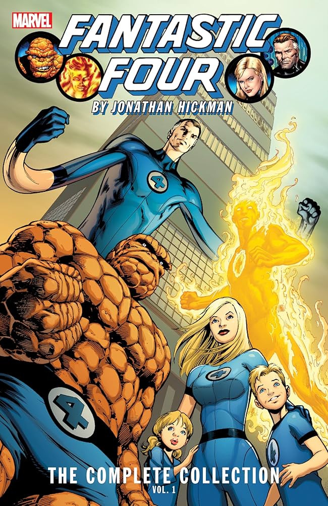 Cover of Fantastic Four by Jonathan Hickman Volume 1
