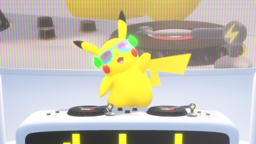 DJ Pikachu Pokemon Presents