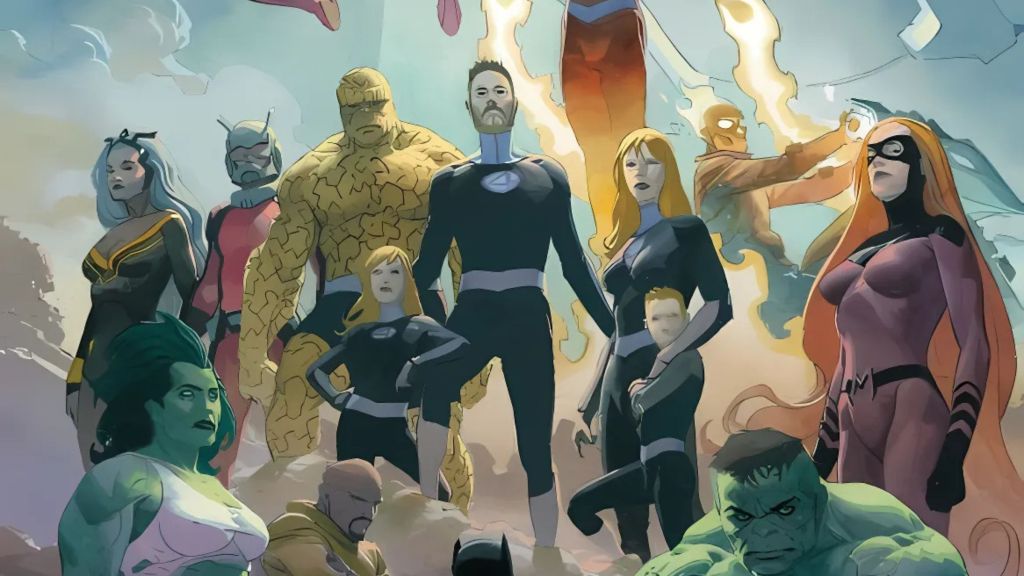 Various Fantastic Four members