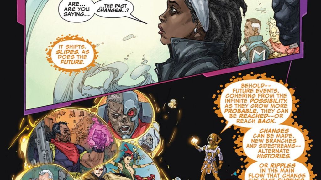 Galactus explains time shifts
