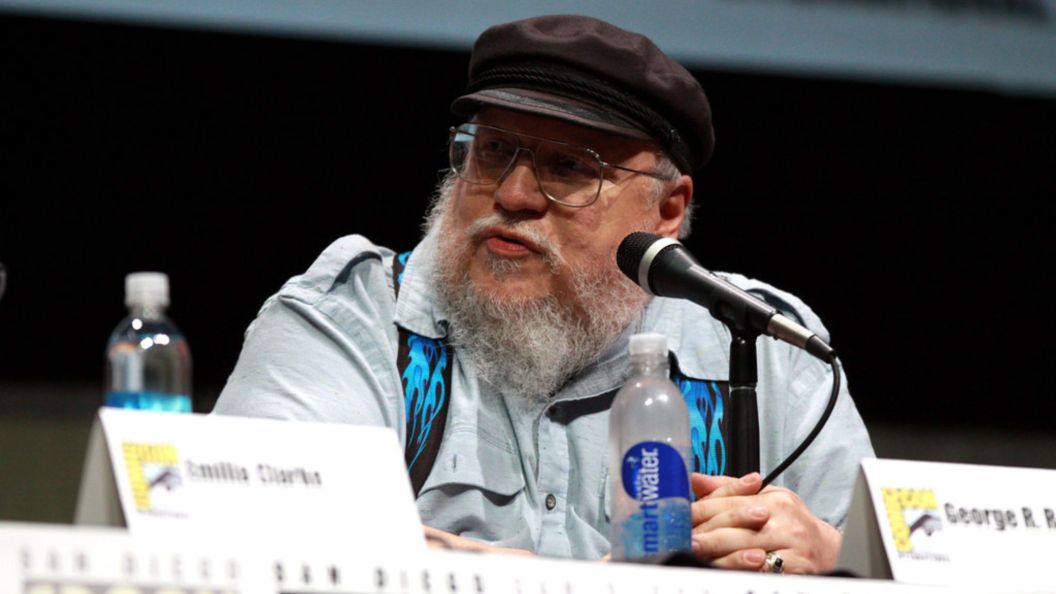 George RR Martin at the 2013's San Diego Comic Con