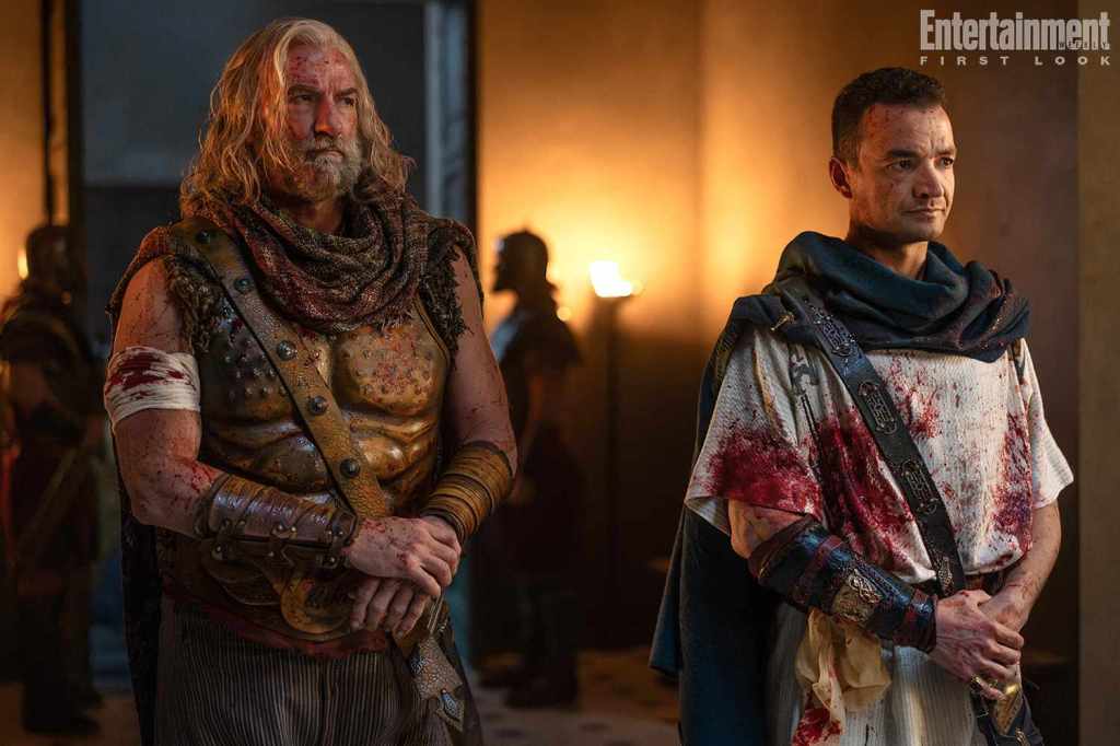 Graham McTavish als Koris, Nick Tarabay Ashur im Spartacus House of Ashur