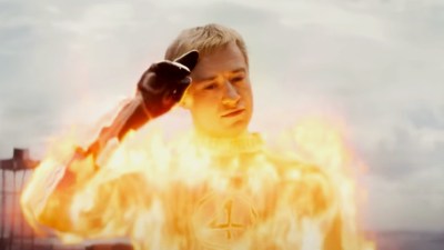 Joseph Quinn as Johnny Storm in Fantastic Four First Steps