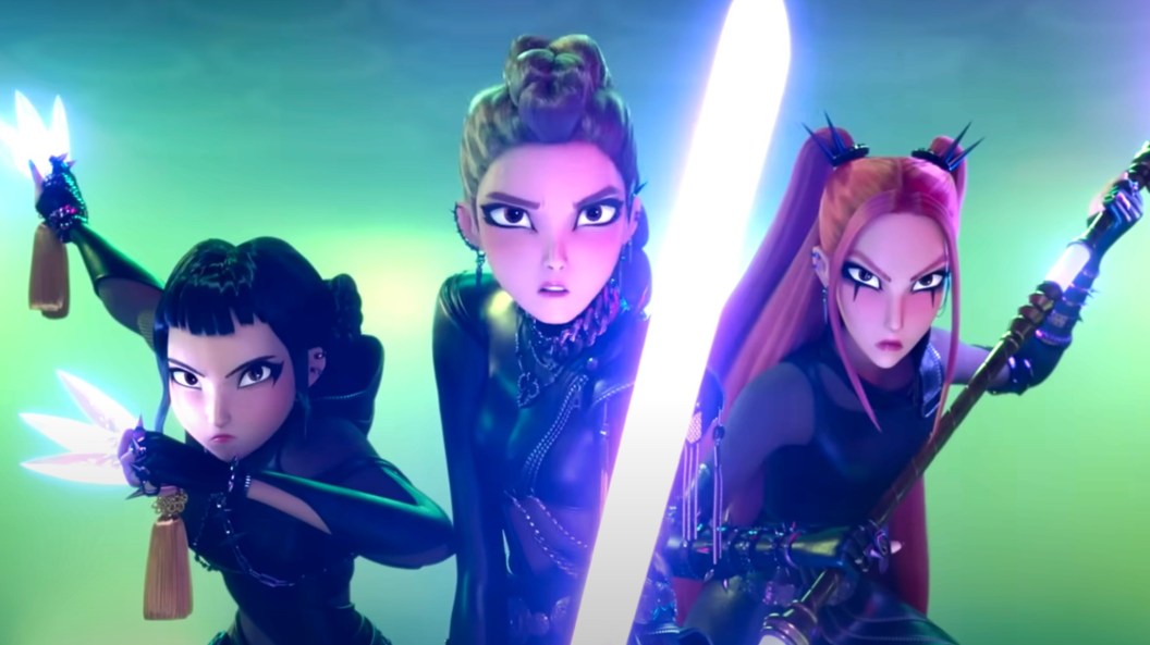 K-Pop Demon Hunters Fight