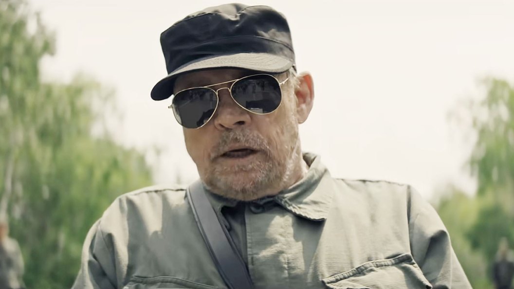 Mark Hamill as The Major in The Long Walk